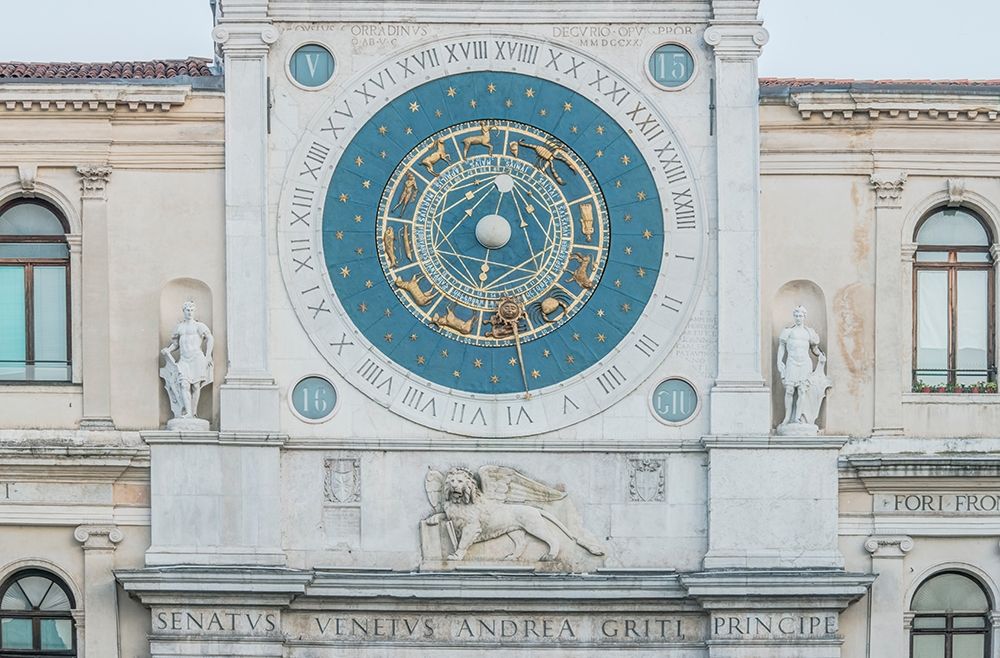 Italy-Padua-Piazza dei Signori-Astronomical Clock Tower (Torre dellOrologio) art print by Rob Tilley for $57.95 CAD